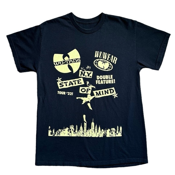 Wu wear wu tang clan ny state of mind tour band t shirt - Picture 1 of 5